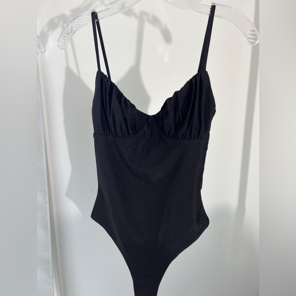 Pastilla Bodysuit Tigermist in Black